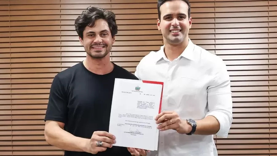 Lucas Ribeiro anuncia homenagem a Shaolin em teatro do Centro de Convenções de Campina Grande e inauguração para 1º de julho