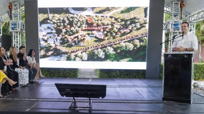 Lucas Ribeiro apresenta projeto do Parque Sensorial da Granja Santana