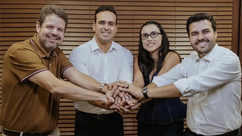 Lucas Ribeiro recebe apoio de Dr. Júnior, prefeito de Ouro Velho