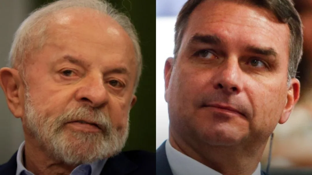 Lula tem 48,9% e Flávio Bolsonaro, 41,8% no 2º turno após divulgação de áudio a Vorcaro