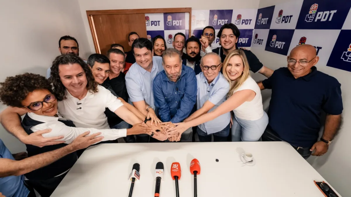 Lupi oficializa apoio do PDT a Cícero para o Governo e afirma: "aquilo que o coração da gente quer desde o começo"