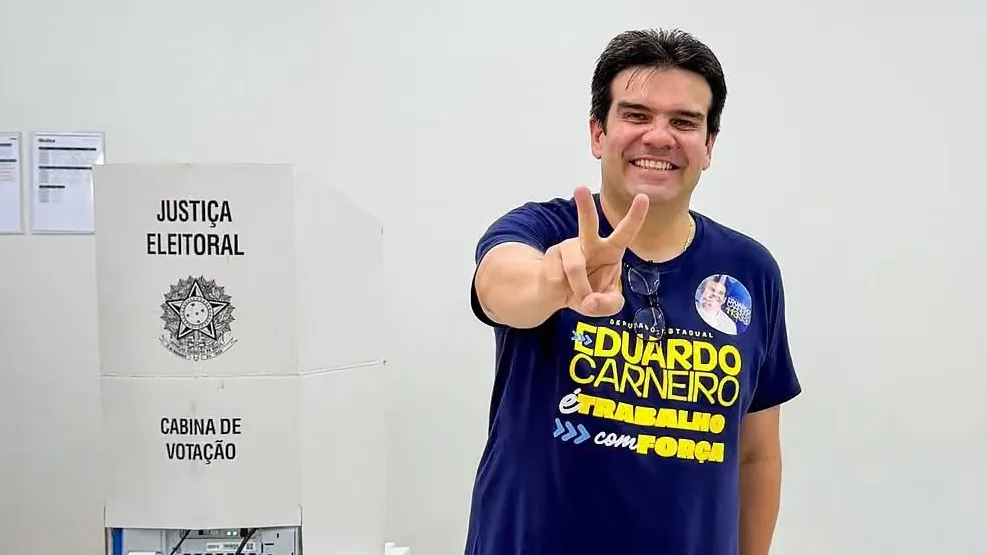Mais votado da federação União Progressista, Eduardo Carneiro agradece confiança e reafirma compromisso com a população