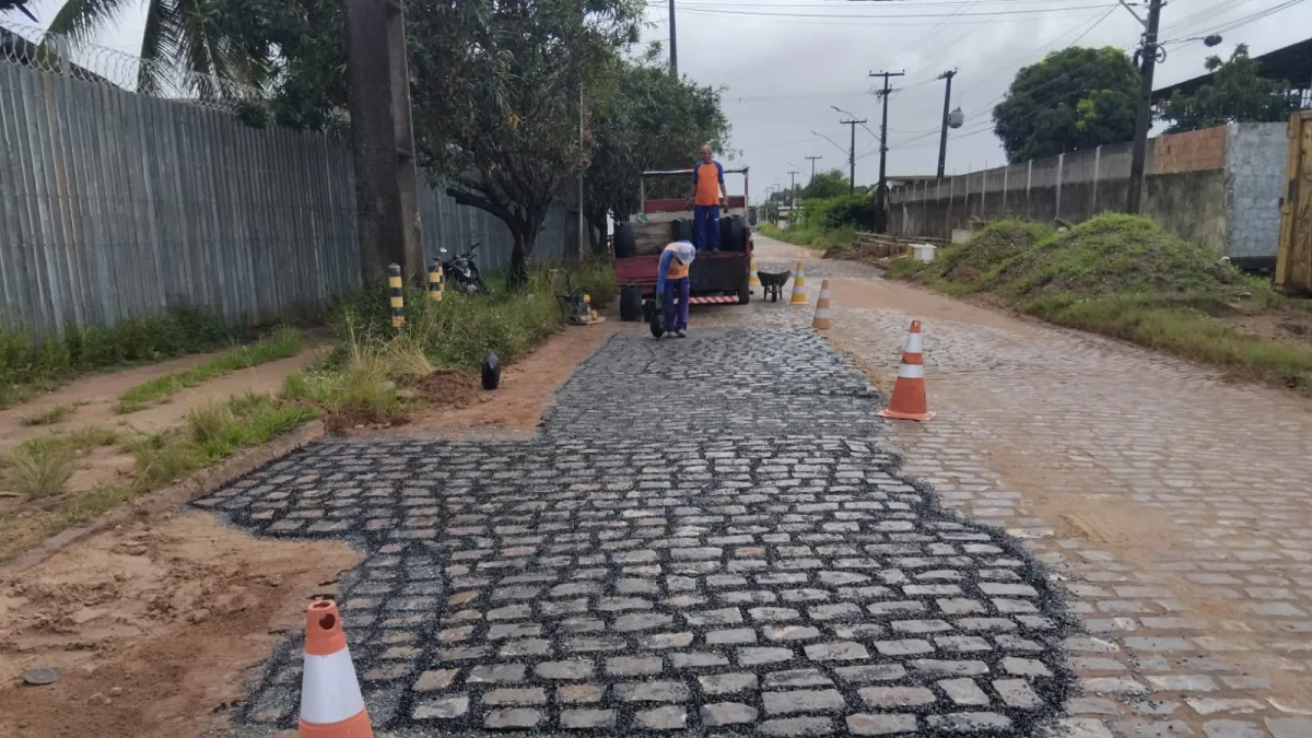 Manutenção diária Seinfra inicia semana com serviços da Operação Tapa-Buraco em 48 bairros