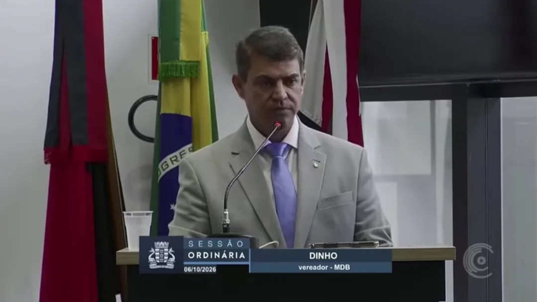 'MEUS PROJETOS AGORA SÃO OUTROS', DIZ DINHO SOBRE NÃO DISPUTAR REELEIÇÃO COMO VEREADOR