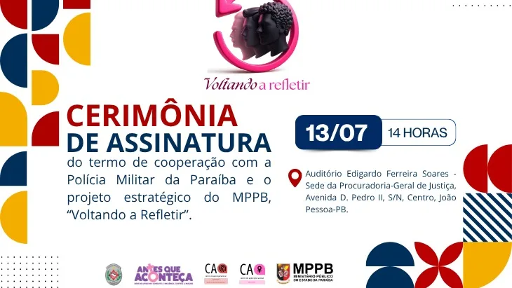 MPPB e PM assinarão Termo de Cooperação para prevenir violência contra a mulher na corporação