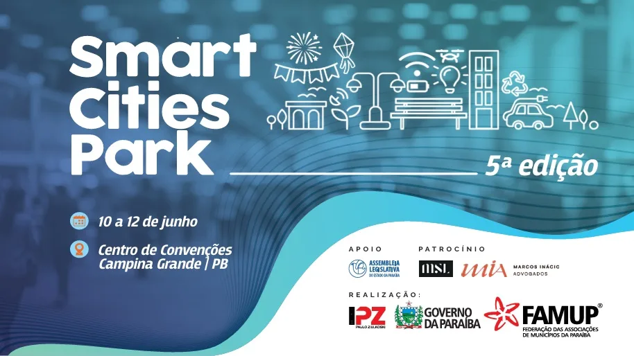 Municípios podem inscrever projetos para premiação do Smart Cities Park 2026 em CG
