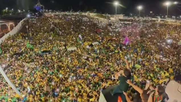Nikolas Ferreira promove o maior ato político já registrado no Maranhão