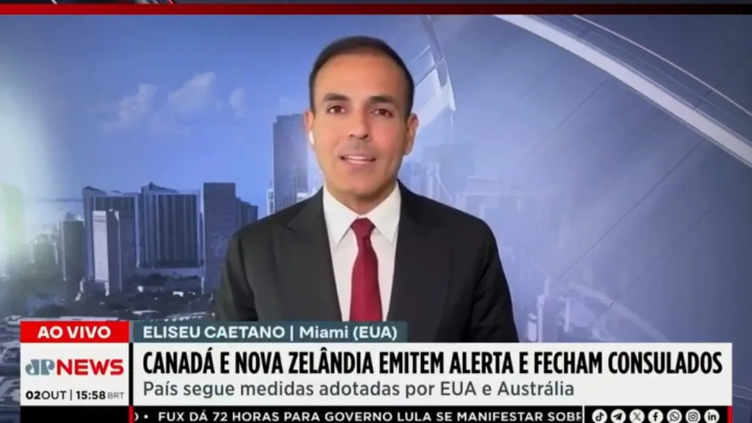 "países reforçam alertas e fecham embaixadas às vésperas das eleições", informa Eliseu Caetano