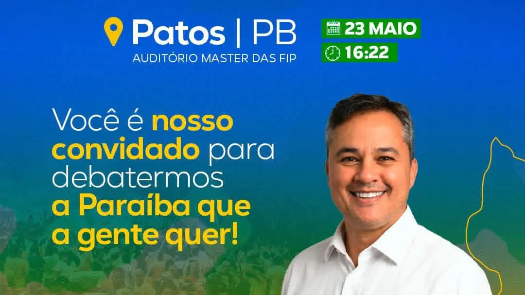 PATOS VAI RECEBER A PLENÁRIA “VOA MAIS ALTO PARAÍBA” NESTE SÁBADO