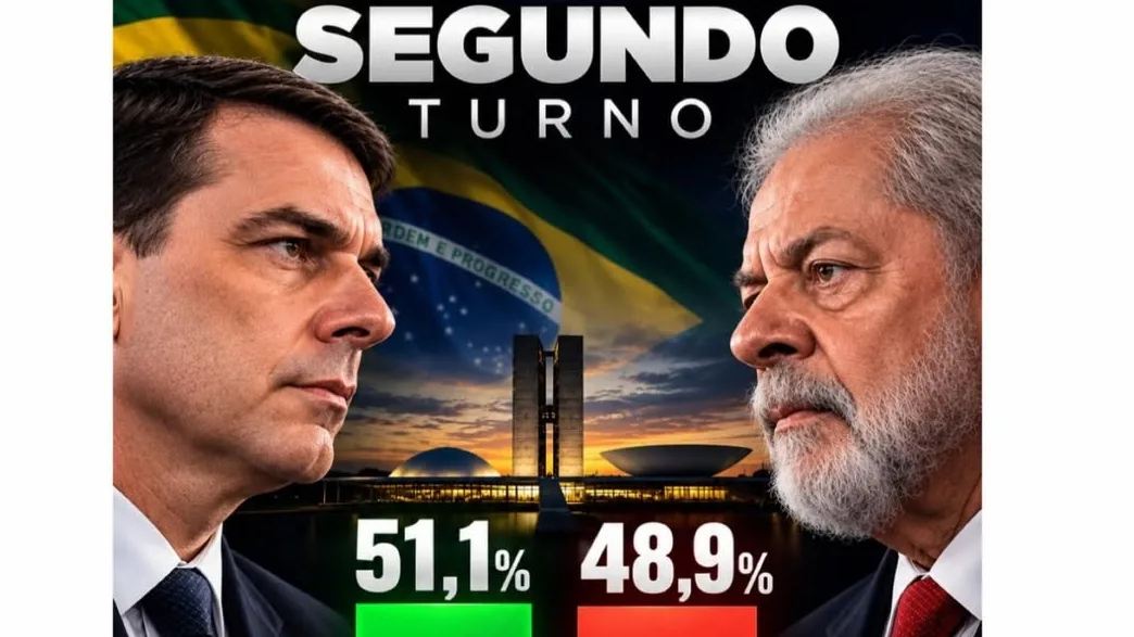 PESQUISA VERITÁ: Flávio Bolsonaro tem 51,1% contra 48,9% de Lula