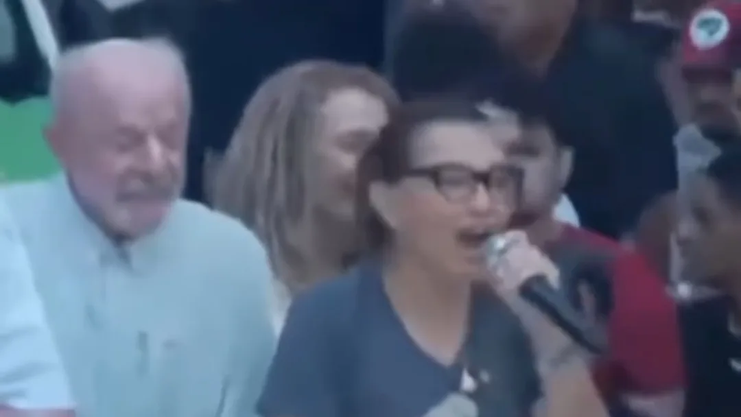 "piá de bosta": Janja xinga Nikolas durante ato de Lula em Belo Horizonte