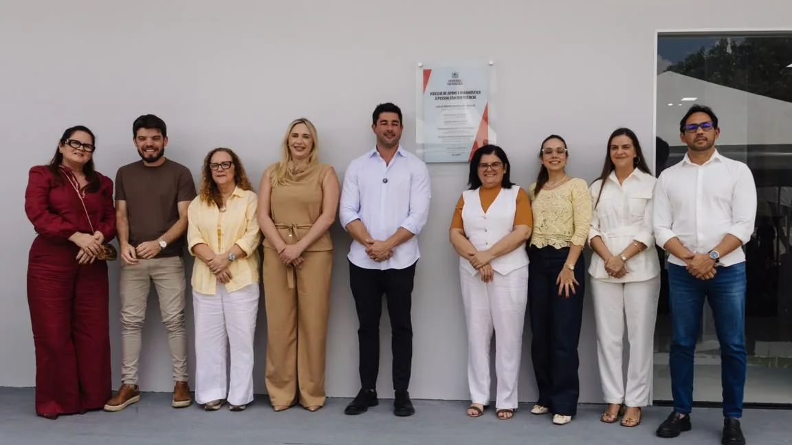 Primeira-dama Camila Mariz participa de entrega das novas instalações do NADPD, em Campina Grande