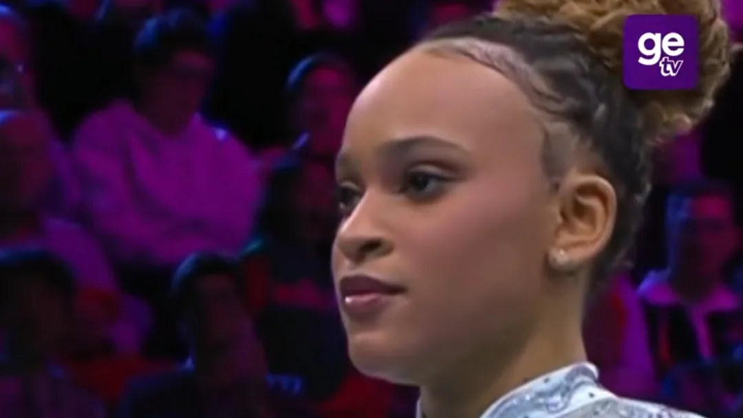 Que perfeição! Simplesmente Rebeca Andrade!
