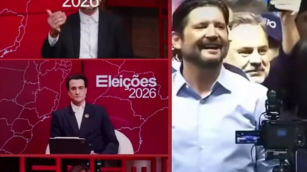REELEITO, TARCÍSIO DE FREITAS SE EMOCIONA AO SE DECLARAR À ESPOSA E ABRAÇAR AS FILHAS