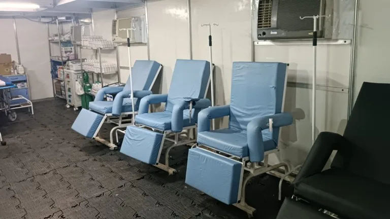 São João: SES instala posto médico no Terreiro do Forró, em Patos