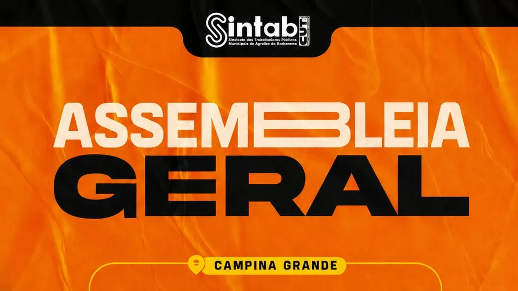 SERVIÇO PÚBLICO: ASSEMBLEIA GERAL - SINTAB