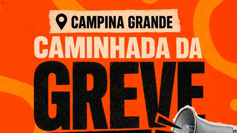 Serviço público: caminhada de greve - Sintab