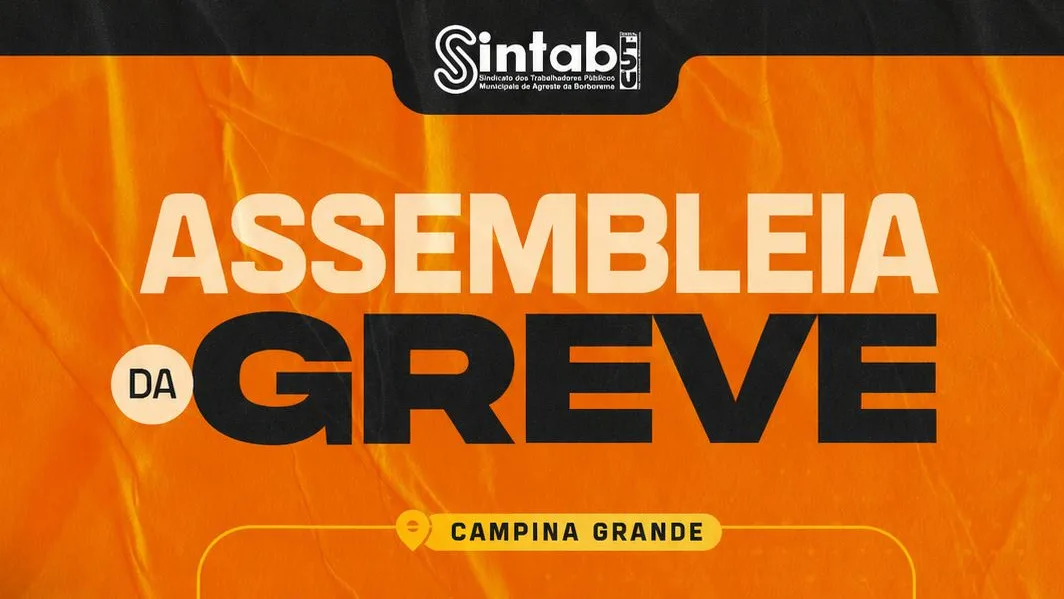 Serviço público: servidores municipais de Campina Grande realizam assembleia geral para avaliar movimento grevista