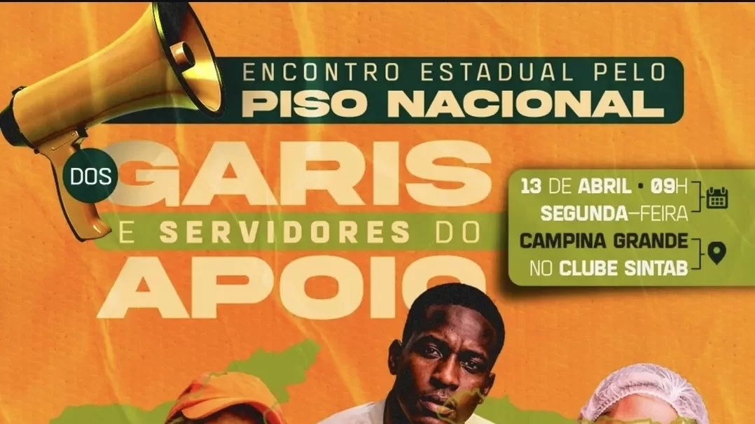 SINTAB REALIZA ENCONTRO "ESTADUAL PELO PISO DOS GARIS