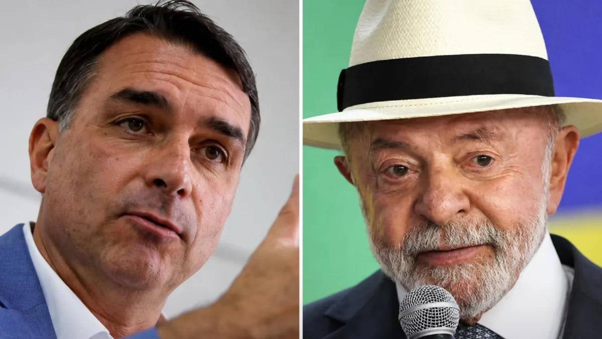 URGENTE: Flávio abre 5 pontos de vantagem e lidera disputa contra Lula
