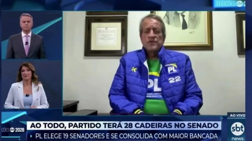 Valdemar descarta Alcolumbre e diz que PL vai apoiar Rogério Marinho para presidir o Senado