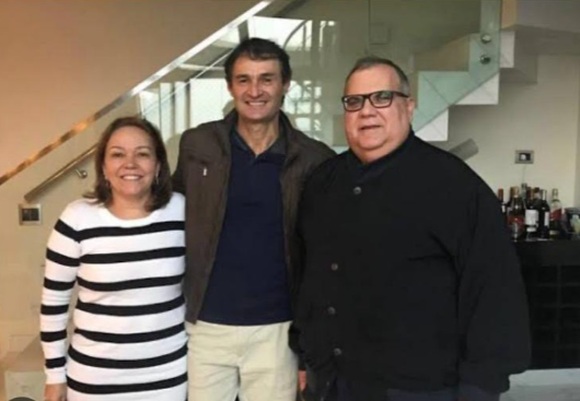 Deputado Federal Romero Rodrigues e vereadora Eva Gouveia.