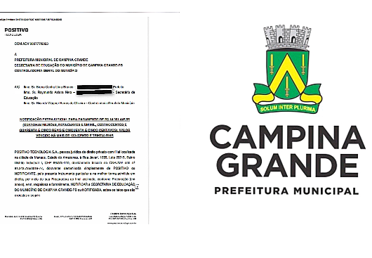 Notificação Extrajudicial Prefeitura Municipal de Campina Grande.