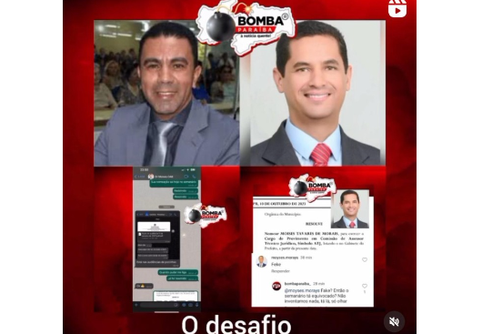 Luciano Breno e Moysés Morays.