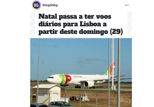 Voos em Natal.
