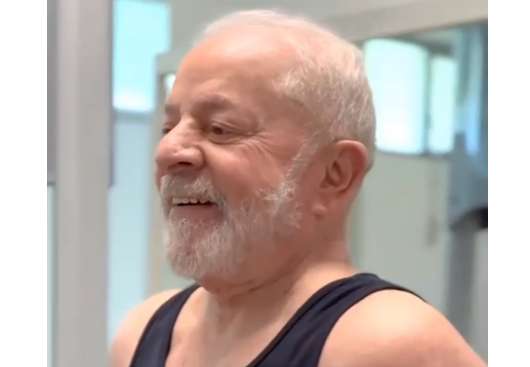 Lula de volta aos treinos
