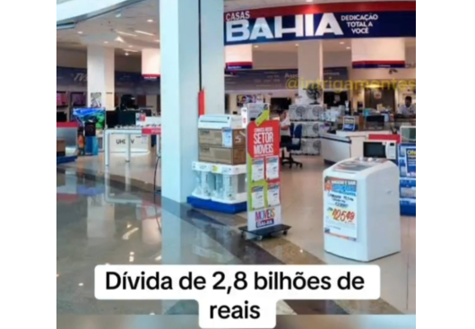 Empresas grandes em falência.