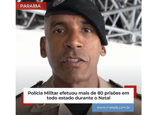 Polícia Militar da Paraíba.
