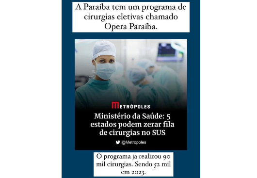 Governo do Estado da Paraíba.