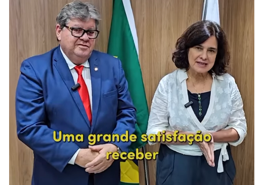 Governador da Paraíba João Azevedo.