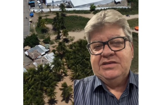 Governador da Paraíba João Azevedo.