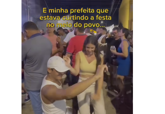 Prefeita de cidade do Rio Grande do Norte.
