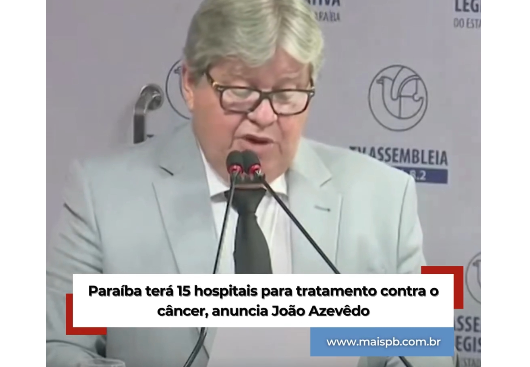 Governador da Paraíba João Azevedo.