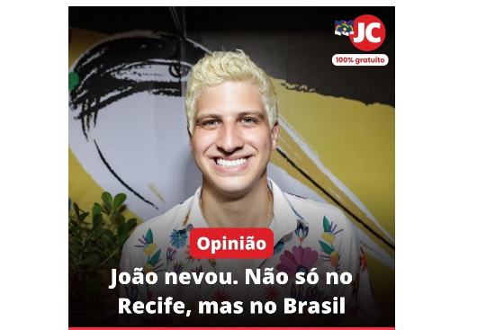 Prefeito de Recife, João Dantas.