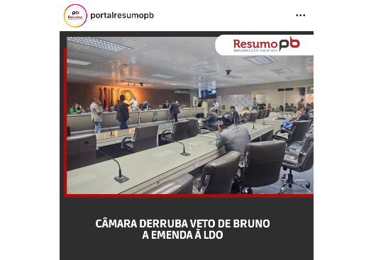 Câmara de Vereadores de Campina Grande.