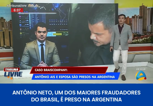 'A BÍBLIA DIZ' ... TODO PICARETA USA O NOME DE DEUS: Bruno Pereira diz na TV ARAPUAN