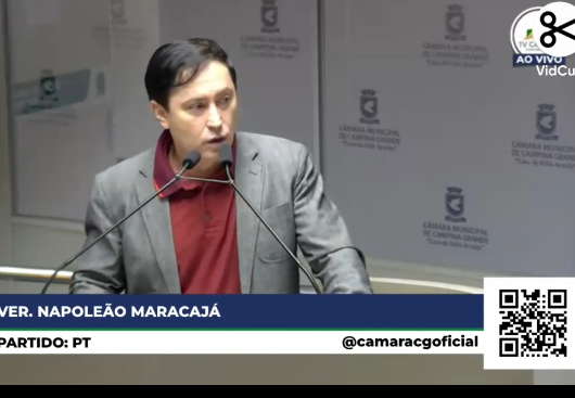 Napoleão Maracajá volta a cobrar da prefeitura a fixação da data base no mês de janeiro para todos os servidores