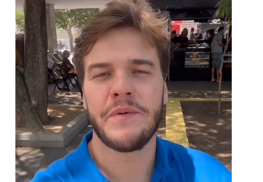 ANO ELEITORAL: Bruno Cunha Lima vai à praça da Bandeira gravar vídeo e informar sobre nomeações de aprovados em 2021