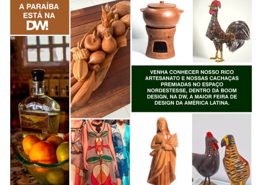 MERCADO E EVENTOS: 'Paraíba mostra sua arte na DW 13ª Semana de Design'