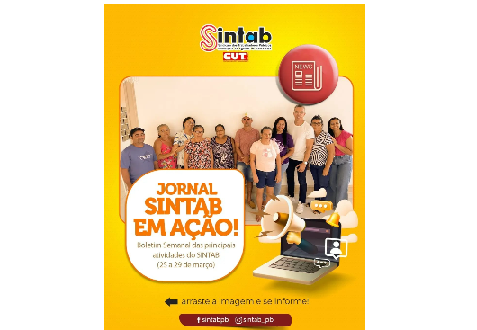 SERVIÇO PÚBLICO: informativo SINTAB