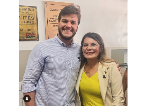 NOVA CASA: Vereadora Fabiana Gomes se confirma no partido de Bruno Cunha Lima e diz estar honrada