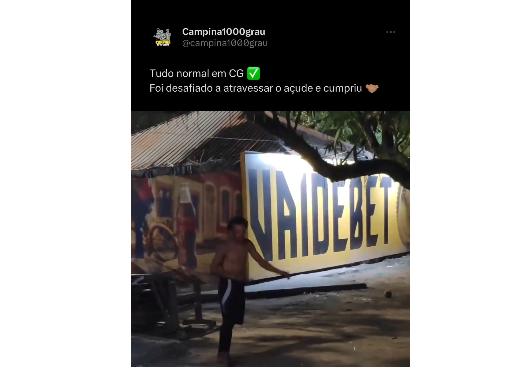 DESAFIADO: Homem mergulha nas águas LÍMPIDAS do Açude Velho, em Campina Grande