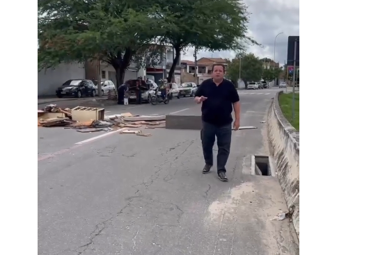 Dr. Olímpio mostra que PMCG abandona vários bairros em Campina Grande