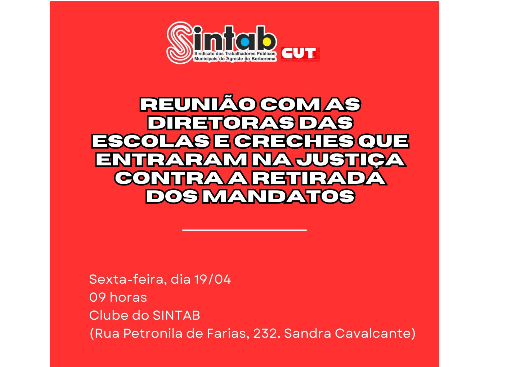 SERVIÇO PÚBLICO: REUNIÃO EXTRAORDINÁRIA