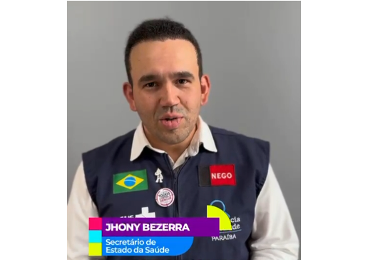 Secretário de Saúde do Estado, Dr. Jhony Bezerra.