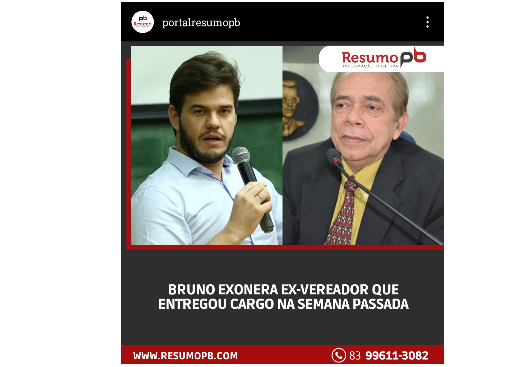 IVAN BATISTA SE DESLIGA TOTALMENTE DE BRUNO CUNHA LIMA
